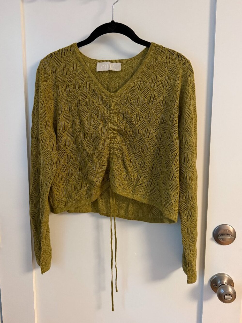 ODA Green Knit Top